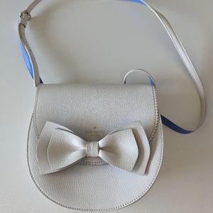 White Kate Spade Vanderbilt Place Tegan Bow Crossbody